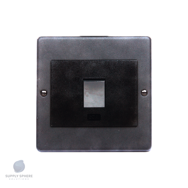 100X100 50A DP STL MATT BLACK