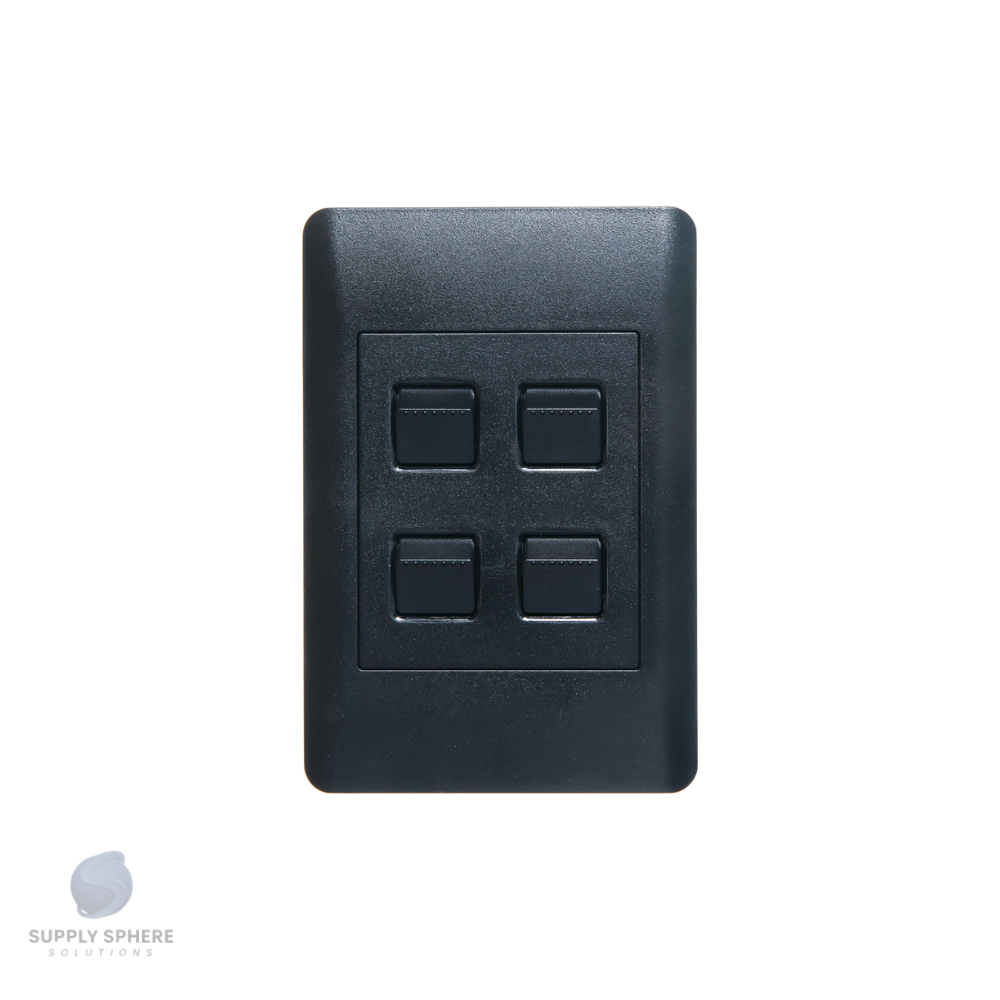 Apollo 100X50 4LEVER 1W Edgy Sapphire Black
