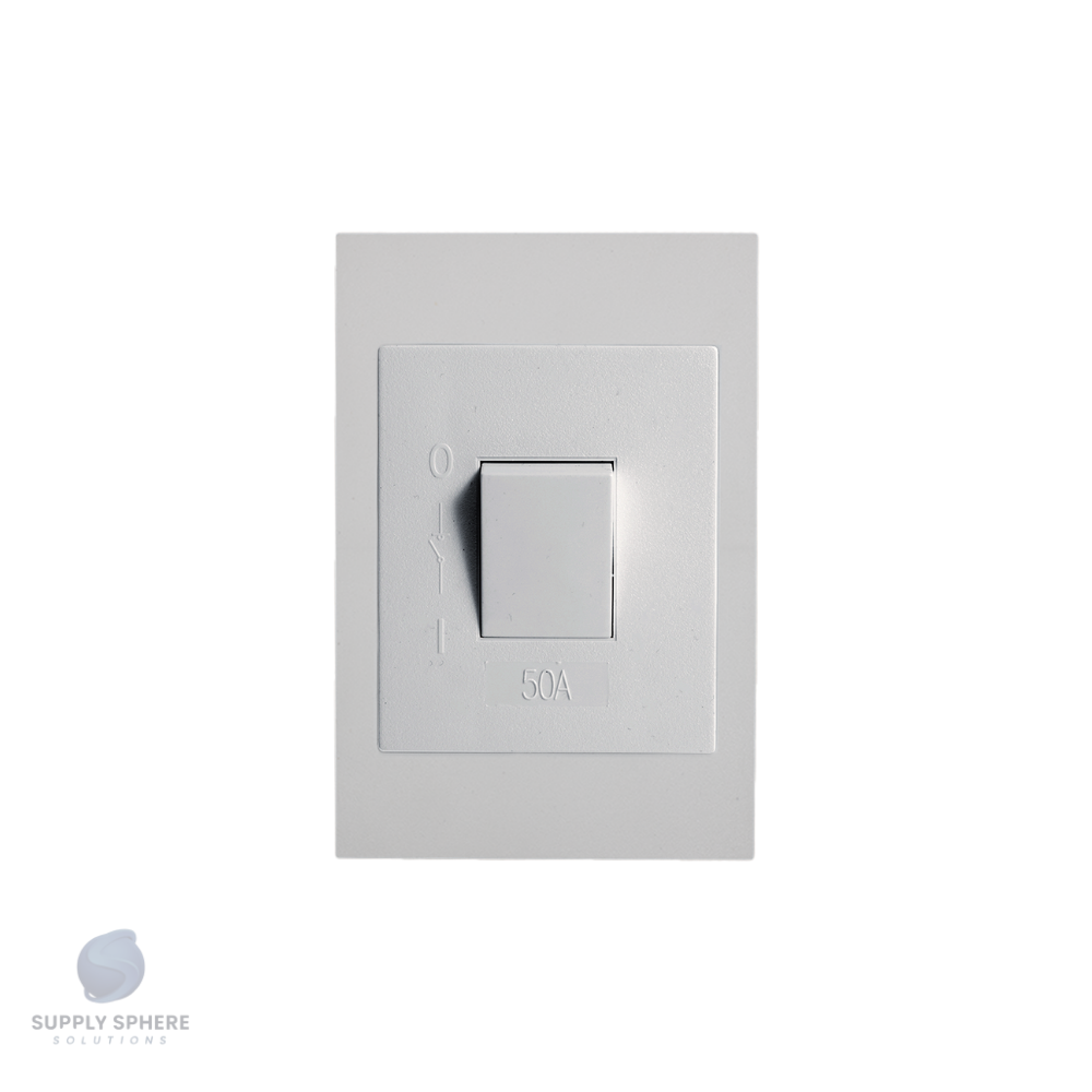 Apollo Shadow 100 X50 50A ISOLATOR Contemporary White
