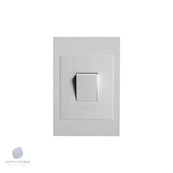 Apollo Shadow 100 X50 50A ISOLATOR Contemporary White
