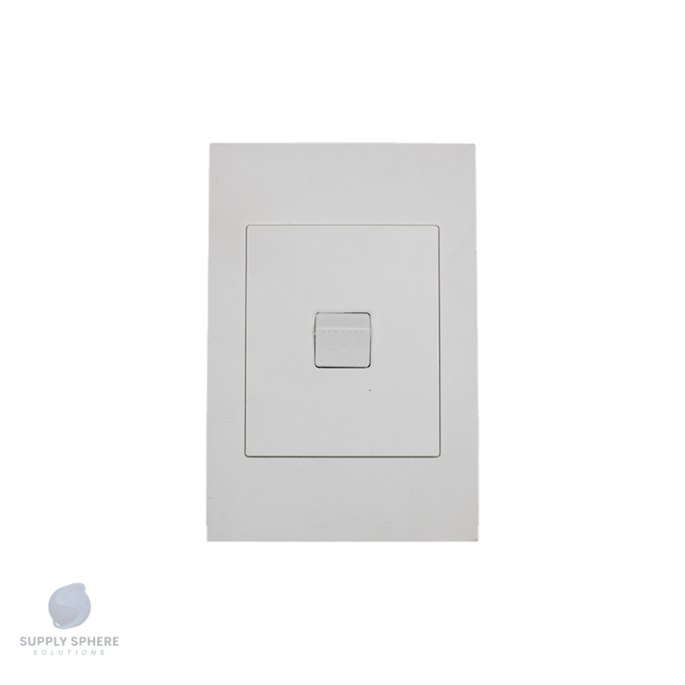 Apollo Shadow 100X50 1LEVER 1W Contemporary White