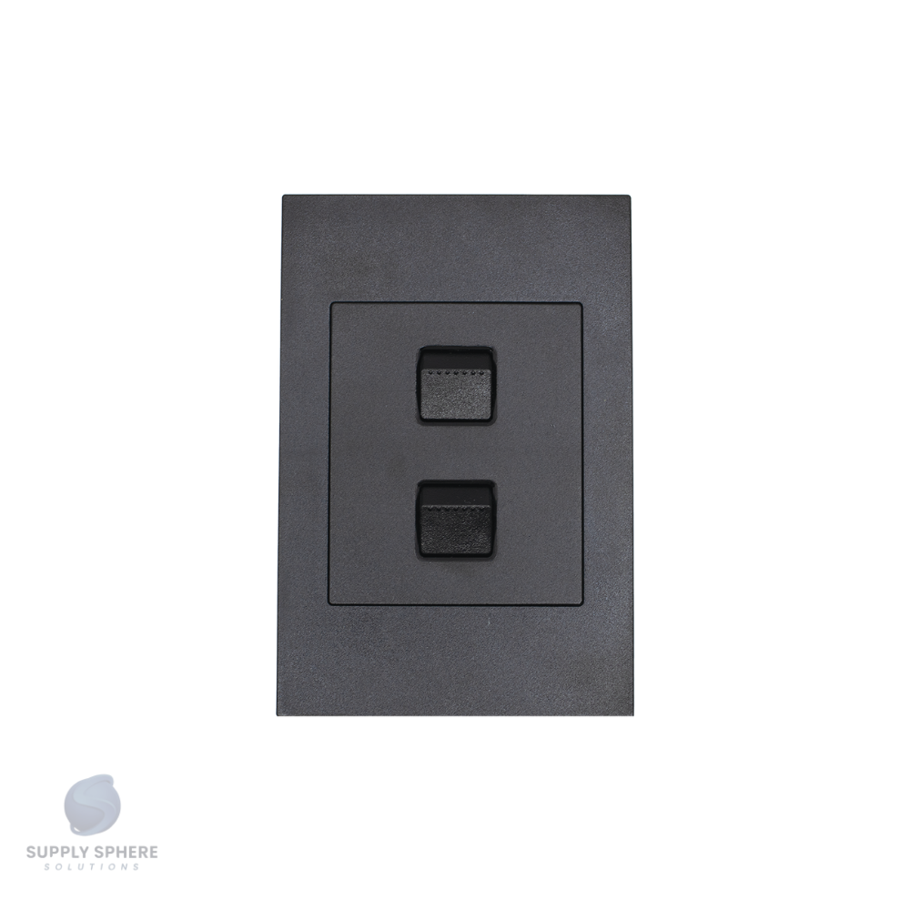 Apollo Shadow  100X50 2LEVER 1W Edgy Sapphire Black