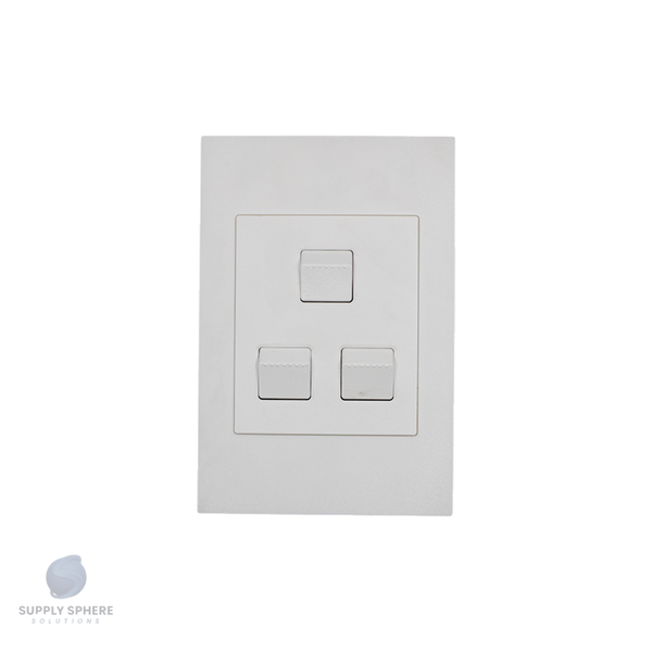 Apollo Shadow 100X50 3LEVE1W Contemporary White
