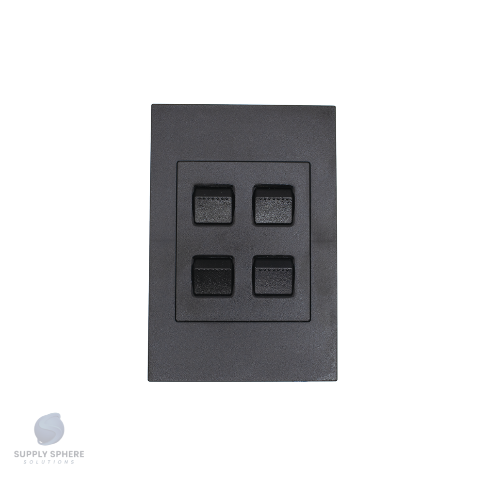 Apollo Shadow  100X50 4LEVER 1W Edgy Sapphire Black