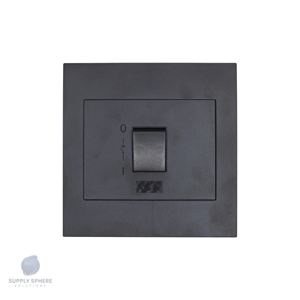 Apollo Shadow  100 X100 50A ISOLATOR Edgy Sapphire Black