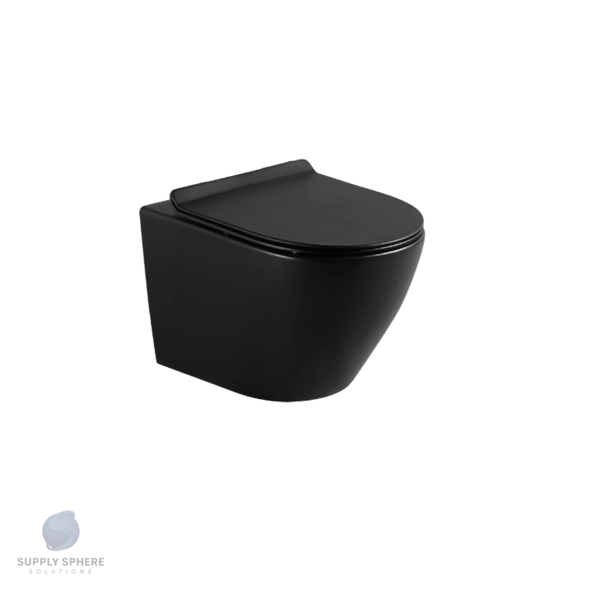 Laveâ€› Marie Wall Hung Pan Black