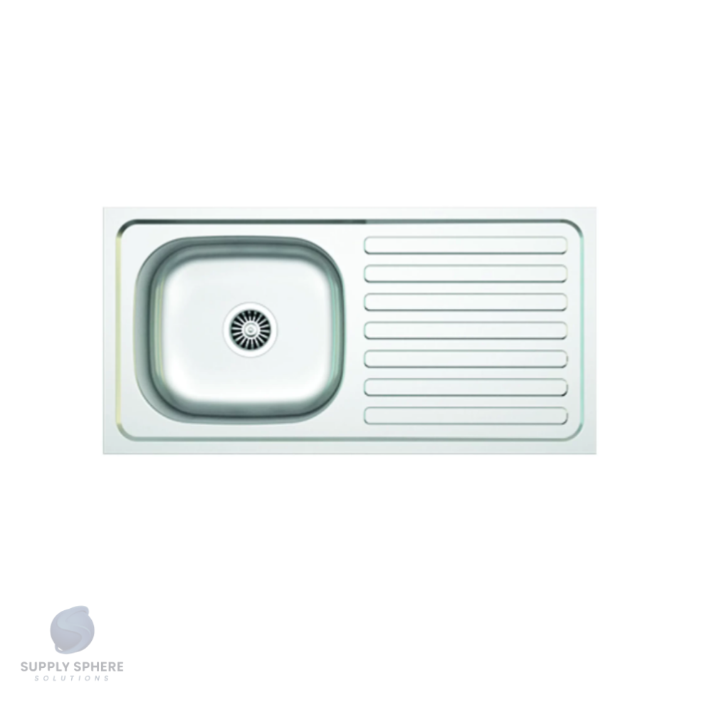 Brescia Single Bowl Sink 900x450mm