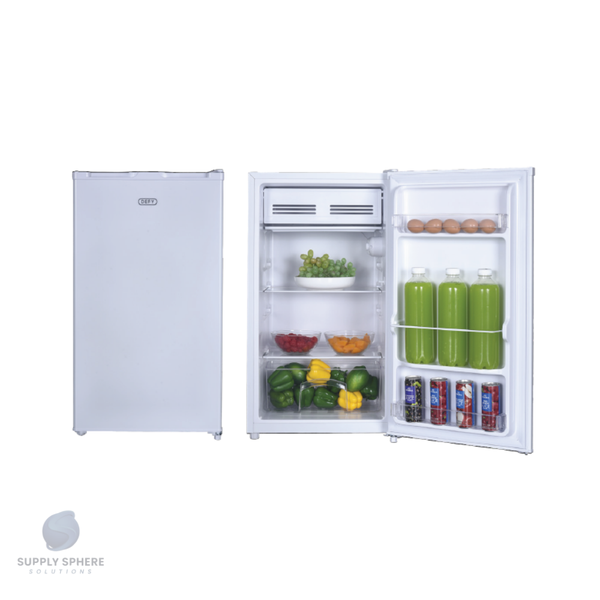 DBF90W White Bar Fridge