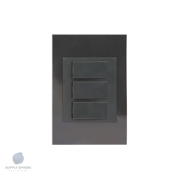 3 Lever Switch Charcoal