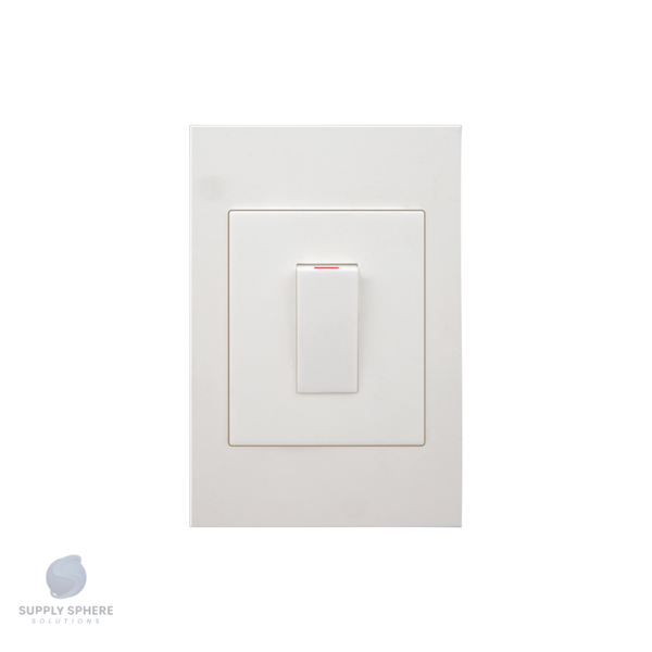 1 Lever Switch White