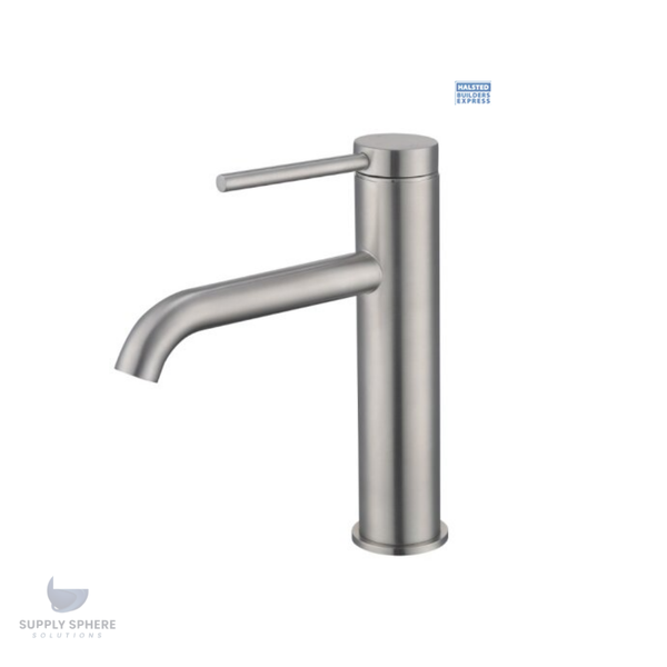 Generico Ãvila Basin Mixer Brushed Stainless Steel