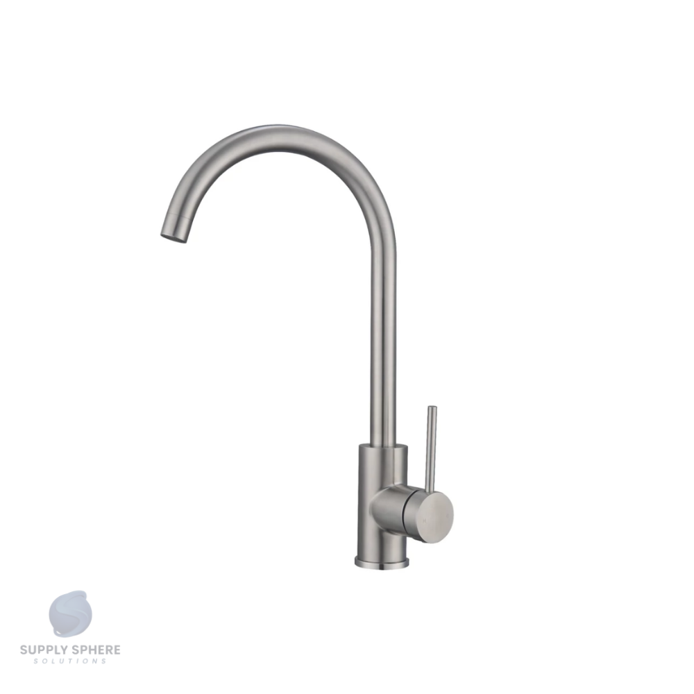 Generico Ãvila Sink Mixer Brushed Stainless Steel