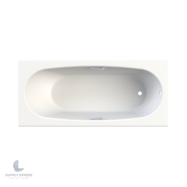 Lave Nice Contractors Bath
 White - with handles