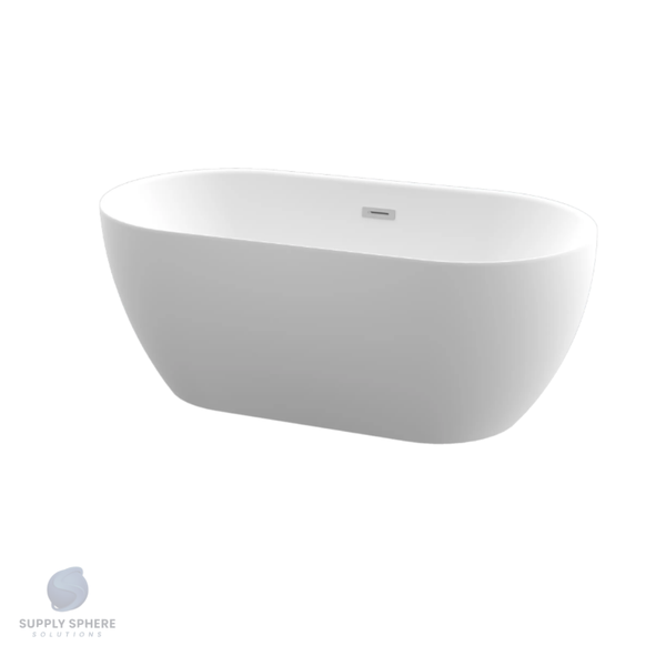 Lave Nantes Free Standing Bath One Piece 1440x750x585mm - White
