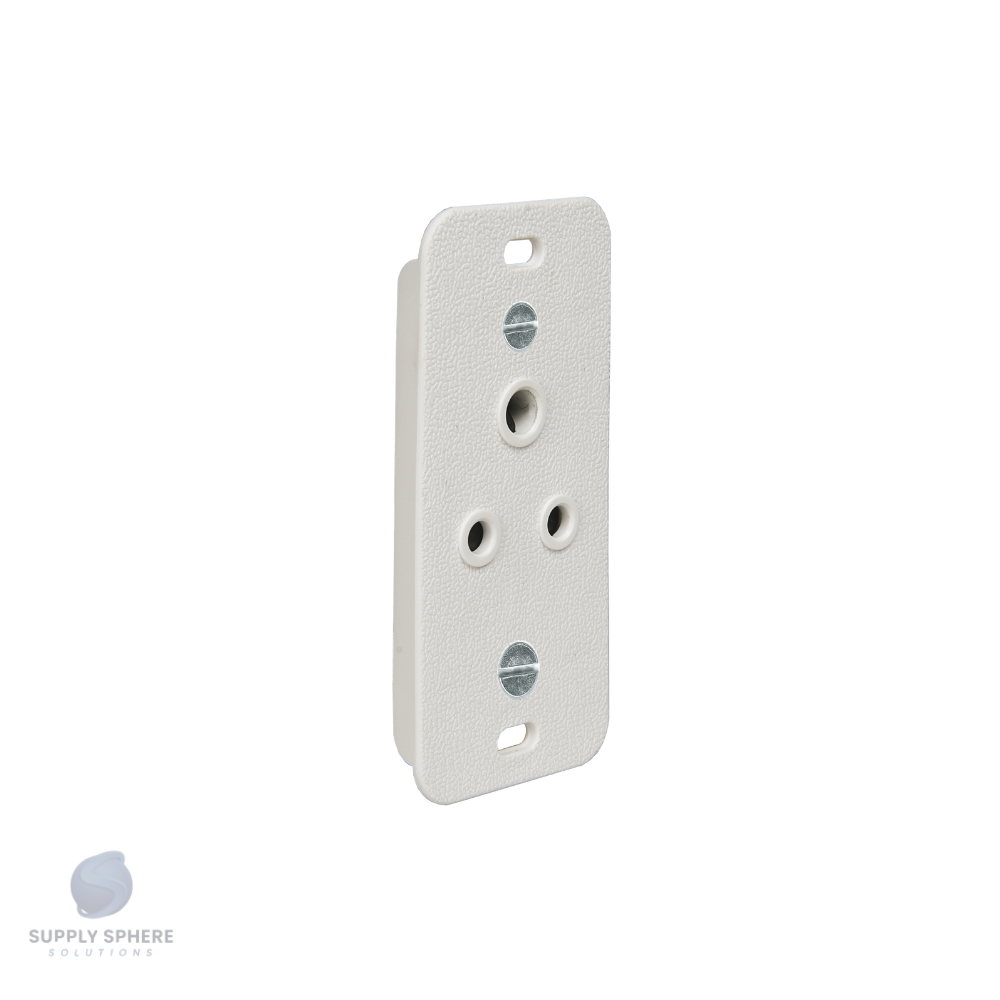 100 X50 6Amp SOCKET WH
