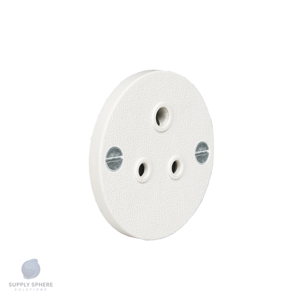 6 Amp ROUND SOCKET WH new type