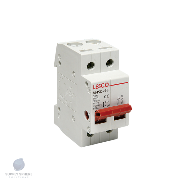 ISOLATO2POLE 63Amp