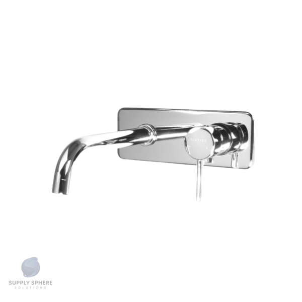 Concealed Wall Mixer with Spout Chrome