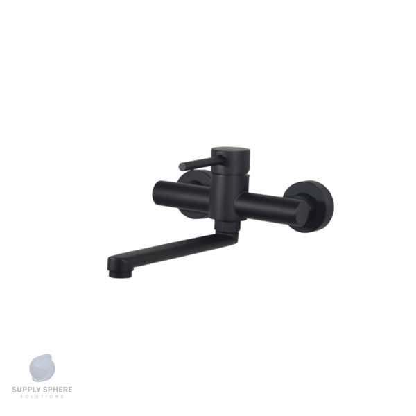 Sink Mixer Wall Type Black