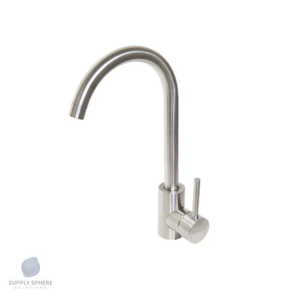 Single Hole Sink Mixer J Spout Stainless