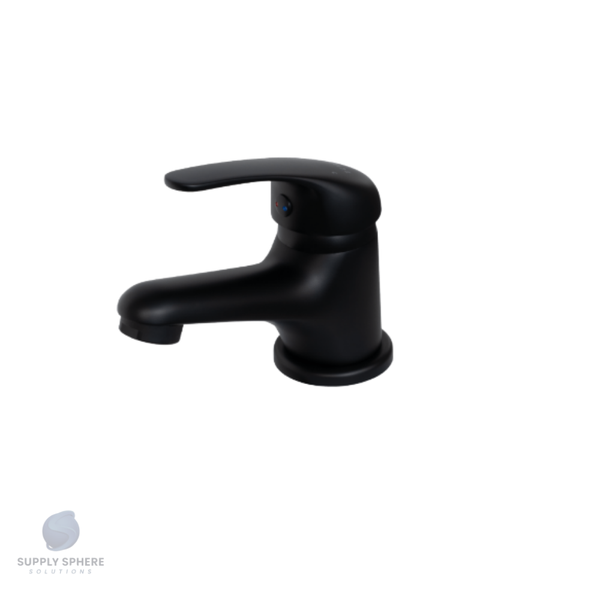 Mixed Solid Guest Basin Mixer Black