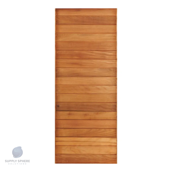Door With Horizontal Slats