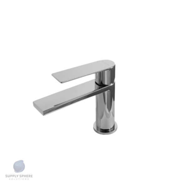 Silk Chrome Basin Mixe90mm