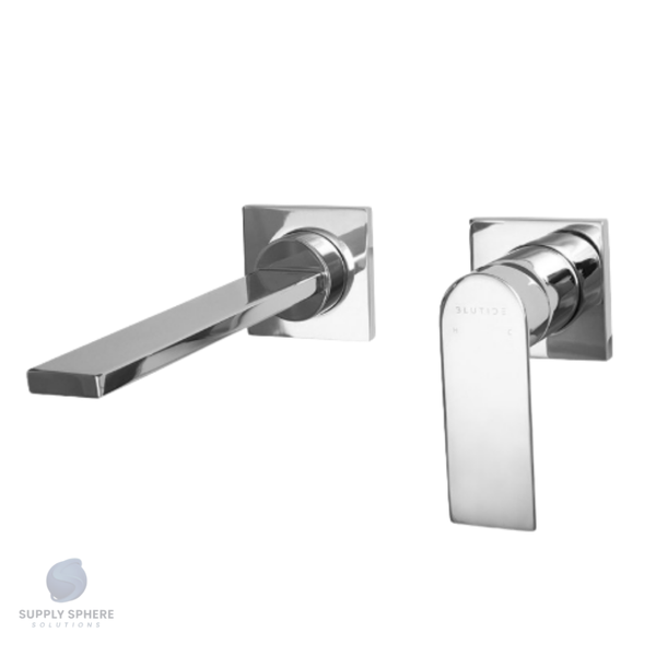 Silk Chrome Basin / Bath Mixer Trim