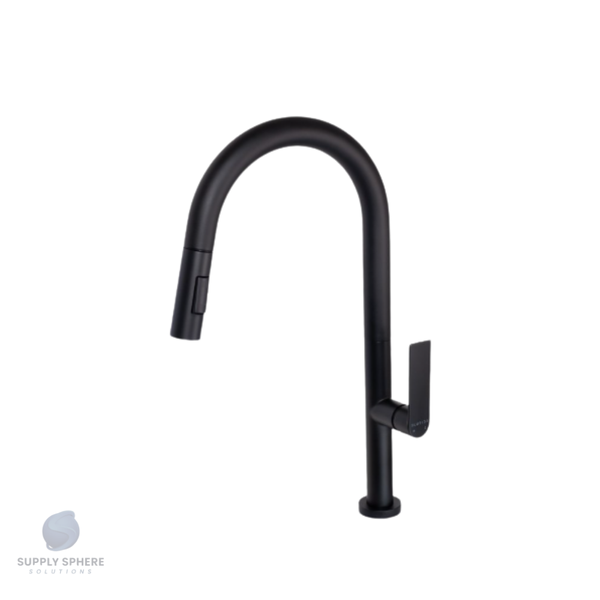 Silk Black Spray Sink Mixer